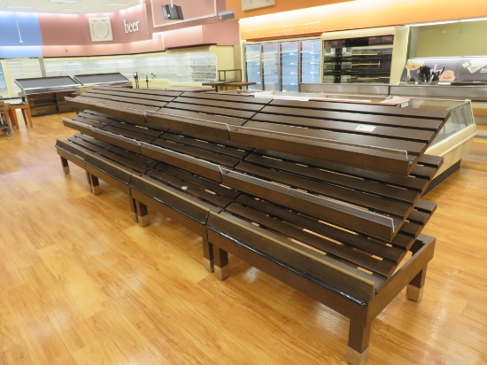 48-Inch 3-Deck Bakery Display Tables