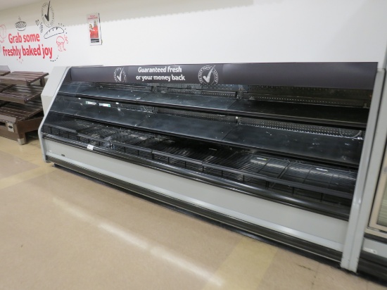 12FT KYSOR BX3LN 3-DECK BAKERY CASE 2011 - REMOTE COOLED, NO COMPRESSOR