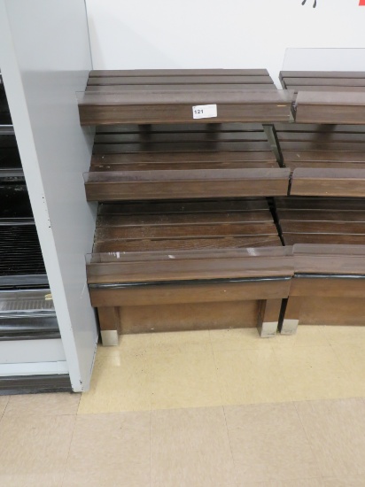 36-INCH 3-DECK BAKERY DISPLAY TABLE