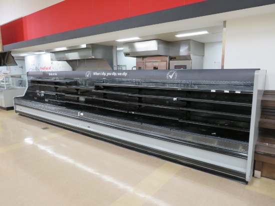 KYSOR BX4LP 4-DECK DELI CASES 2011 (2-12FT) - REMOTE COOLED, NO COMPRESSOR