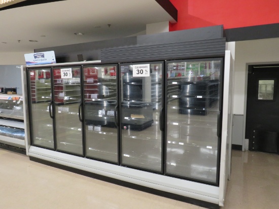 2021 HUSSMANN RL FREEZER DOOR CASE - SOLD BY THE DOOR - REMOTE COOLED, NO COMPRESSOR