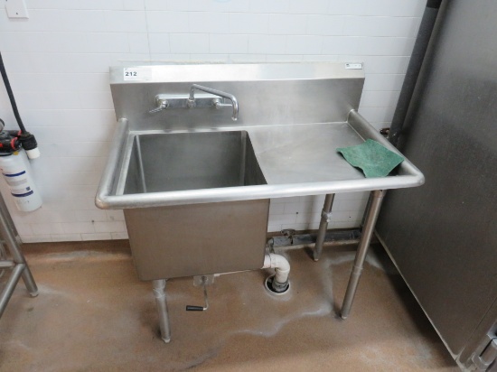 40-INCH 1-COMPARTMENT SINK