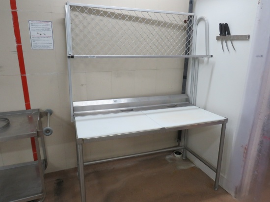5FT POLYTOP TABLE - 24IN DEEP