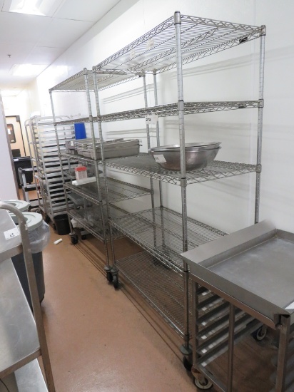 24X48 CHROME METRO RACKS