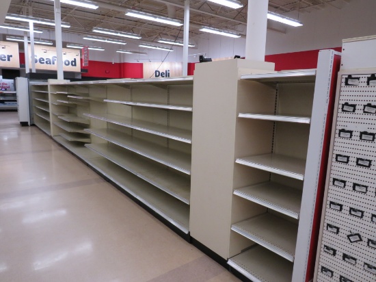 Madix Gondola Shelving 72in Tall 20/20 - 40ft - Sold By The Foot