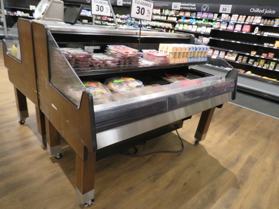 2021 6FT SOUTHERN CASE ARTS SELF-CONTAINED 2-DECK PRODUCE CASE - FRONT SHELVING INSERT INCLUDED