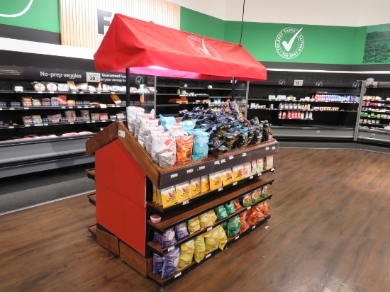 2021 6FT PRODUCE ORCAHRD STAND WITH AWNING