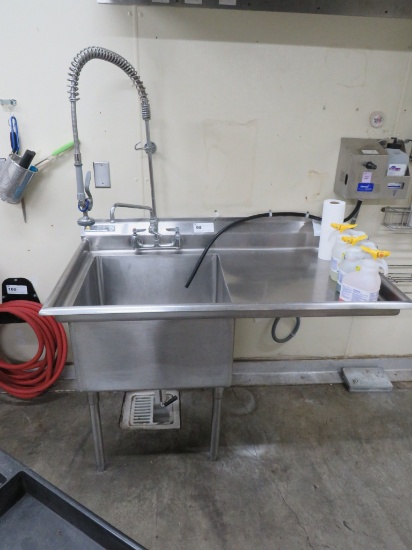 52-Inch 1-Compartment Sink