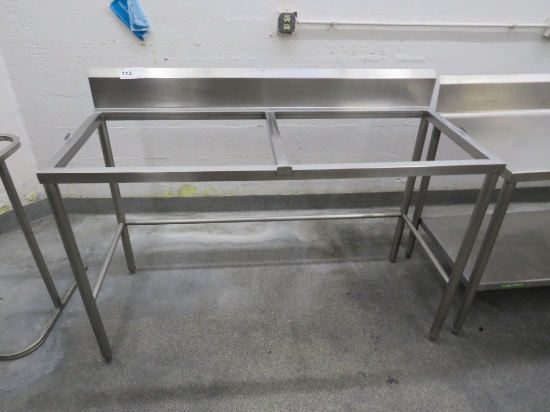5ft S/Steel Table Frame - No Poly