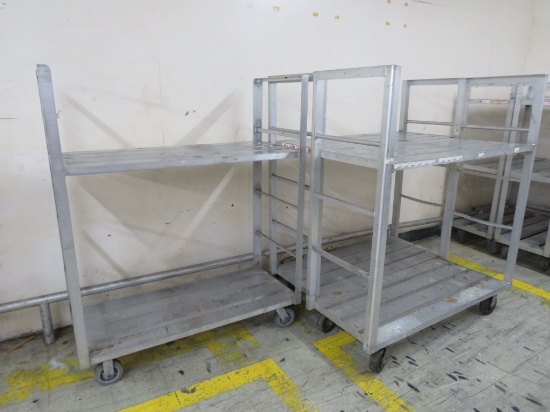24X59 2-DECK ALUMINUM COOLER CARTS