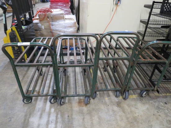 GREEN 2-DECK STOCK CARTS