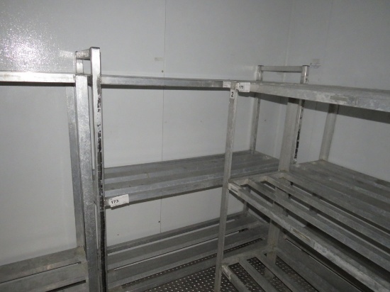 20X60 3-DECK ALUMINUM COOLER CART