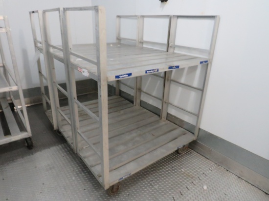 24X55 2-DECK ALUMINUM COOLER CARTS