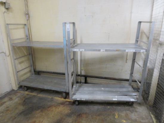 24X55 2-DECK ALUMINUM COOLER CARTS