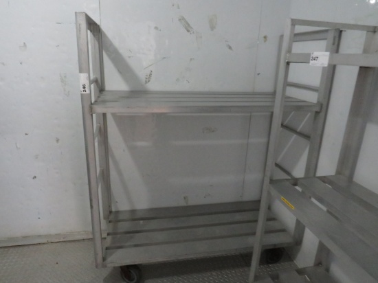 24X59 2-DECK ALUMINUM COOLER CARTS