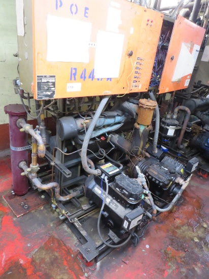 HILL COMPRESSOR RACK B 20HP 2-COPELAND 208V CONTROL PANEL NOT INCLUDED