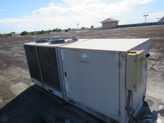 KYSOR 18HP COMPRESSOR RACK W/CONDENSER 2007 3-6HP SCROLL 208V 448A