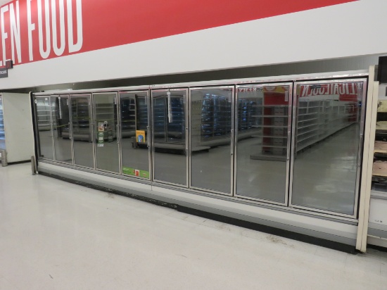 KYSOR QIV5V34 FREEZER DOOR CASES '07 - SOLD BY THE DOOR - REMOTE COOLED, NO COMPRESSOR