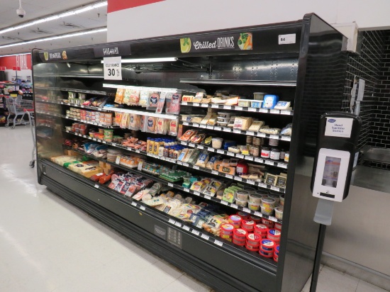 12FT KYSOR D6NL3 5-DECK DELI CASE '07 - REMOTE COOLED, NO COMPRESSOR