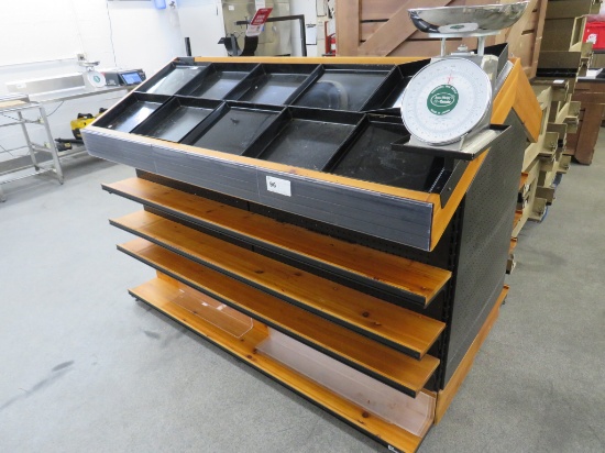 6FT X 4FT PRODUCE DISPLAY STAND