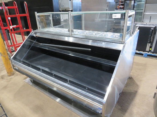 6FT HILL/PHOENIX PT6RRS 2-DECK SANDWICH CASE - REMOTE COOLED, NO COMPRESSOR