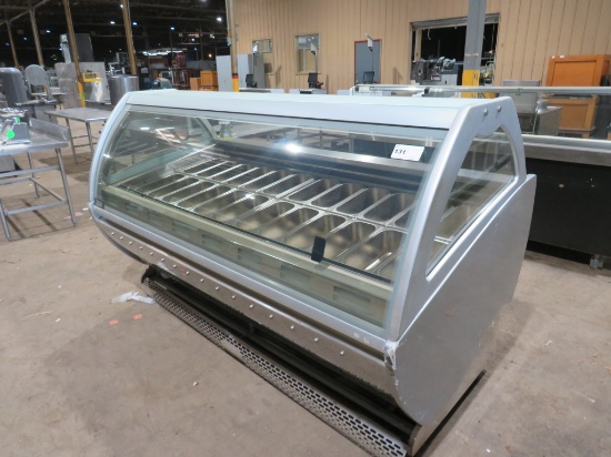 8FT SEVEL SELF-CONTAINED GELATO CASE MODEL ASPEN DELUXE