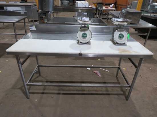 69-INCH POLYTOP TABLE - 30IN DEEP