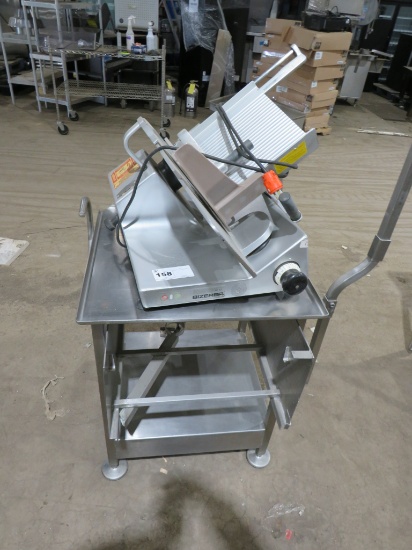 BIZERBA SE12 DELI SLICER WITH CART
