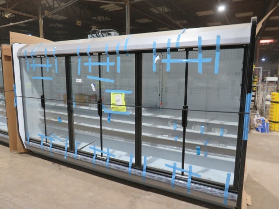 NEW 2025 12FT HUSSMANN IDD5SU GLASS-DOOR DAIRY CASE - NO COMPRESSOR