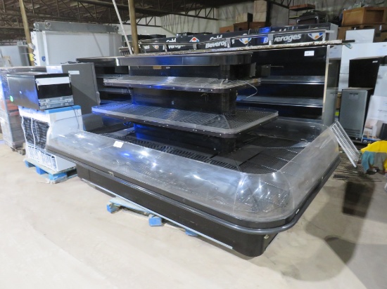 10FT HUSSMANN RI3 3-DECK ISLAND '07 - REMOTE COOLED, NO COMPRESSOR