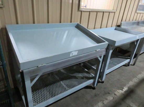 4FT X 30IN SLANT DISPLAY TABLES