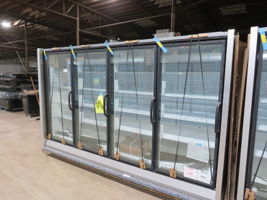 NEW 2025 HUSSMANN RFL4 4-DOOR FREEZER - NO COMPRESSOR