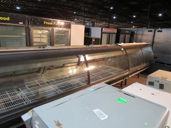 TYLER NLM GRAVITY-COIL SERVICE MEAT CASES (1-8FT, 1-12FT) - REMOTE COOLED, NO COMPRESSOR