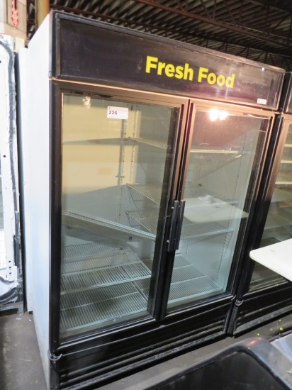 TRUE GDM-49-LD SELF-CONTAINED 2-DOOR COOLER