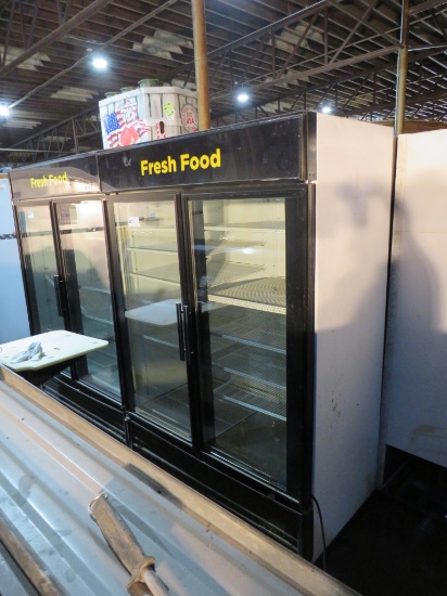 TRUE GDM-49-LD SELF-CONTAINED 2-DOOR COOLER