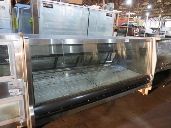 8FT HILL/PHOENIX SGM GRAVITY-COIL SERVICE MEAT CASE 2014 - REMOTE COOLED, NO COMPRESSOR