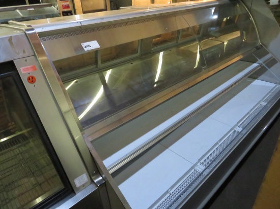8FT HILL/PHOENIX PTD GRAVITY-COIL SERVICE SEAFOOD CASE 2019 - REMOTE COOLED, NO COMPRESSOR