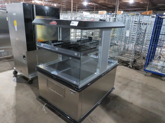 36X48 CUSTOM DELIS 2-DECK HOT CASE