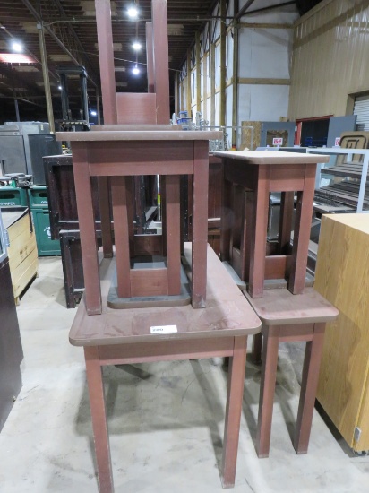 NESTING DISPLAY TABLES 30X48,24X36, 18X36, 15X28