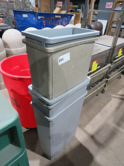 23-GALLON RECTANGLE TRASH CANS