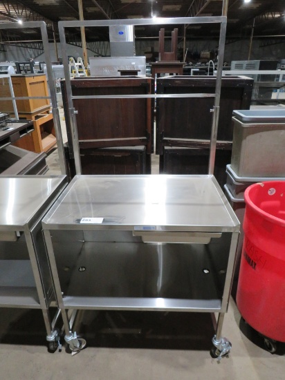 36-INCH S/STEEL TABLE / DEMO TABLE - 24IN DEEP