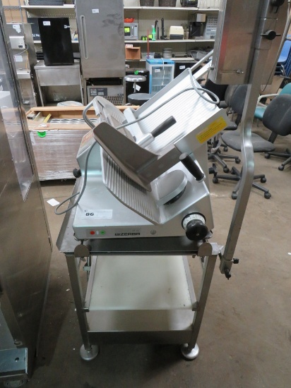BIZERBA SE12 DELI SLICER WITH CART