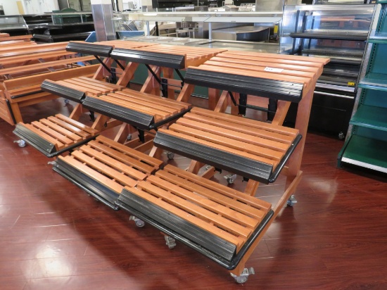 30-INCH 3-DECK BAKERY TABLES