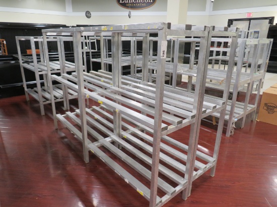 20X48 3-DECK ALUMINUM COOLER RACKS