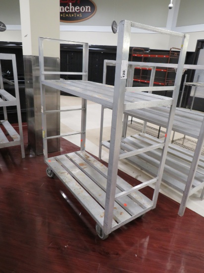 24X55 2-DECK ALUMINUM COOLER CART