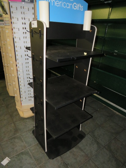 24-INCH 4-SHELF DISPLAY RACK