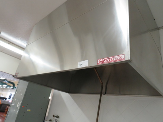6FT X 4FT S/STEEL DRAFT HOOD - NO FANS