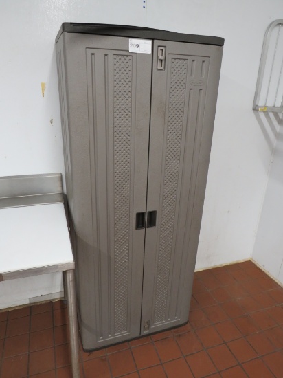 SUNCAST 2-DOOR STORAGE CABINET