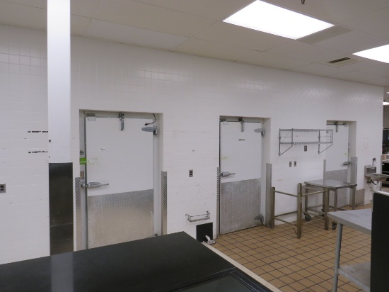10X10X8 WALK-IN BAKERY FREEZER/ 10X8 COOLER/ 10X10 COOLER COMBO - NO COMPRESSOR