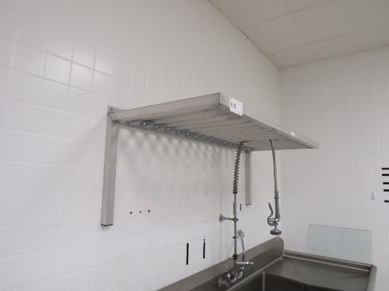 5FT ALUMINUM WALL SHELF